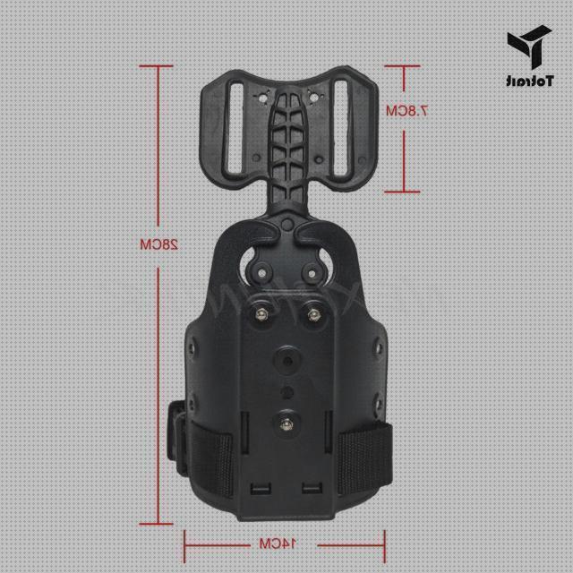 Los mejores 19 Adaptadores Piernas Fundas Pistolas Negras