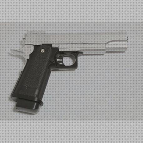 ¿Dónde poder comprar full airsoft pistolas airsoft pistolas full metal plateada?