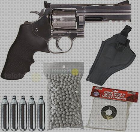 Review de airsoft pistolas full metal plateada