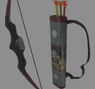 Review de arco con flechas y arpon disfraz esquimal