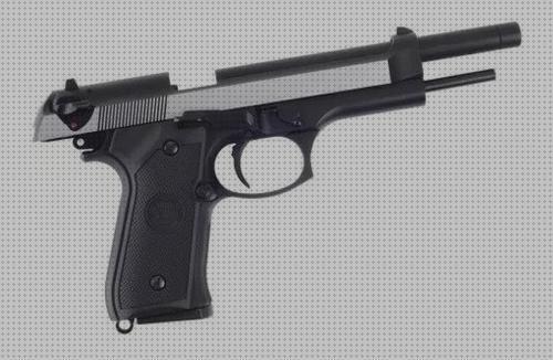 Las mejores blowback beretta m92fs pistola 6mm full metal blowback gas
