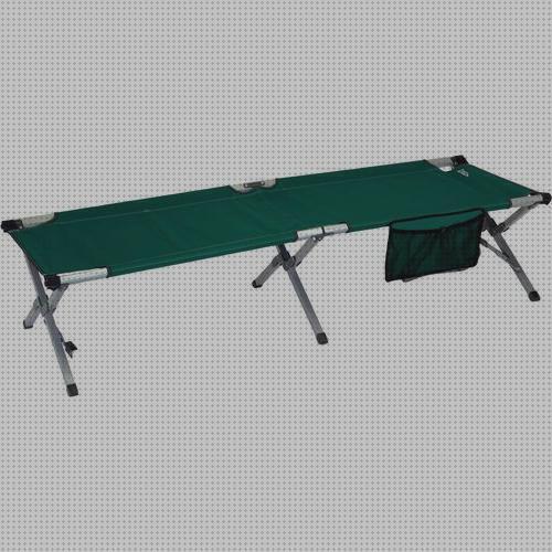 Catre plegable para campamento, cama plegable para acampar al aire libre,  catre militar portátil, catre de doble capa Oxford fuerte resistente y  ancho