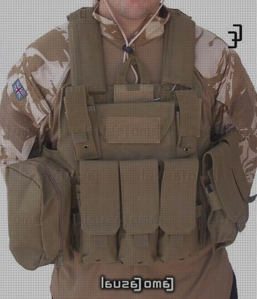 Review de chaleco airsoft con cargadores de pistola