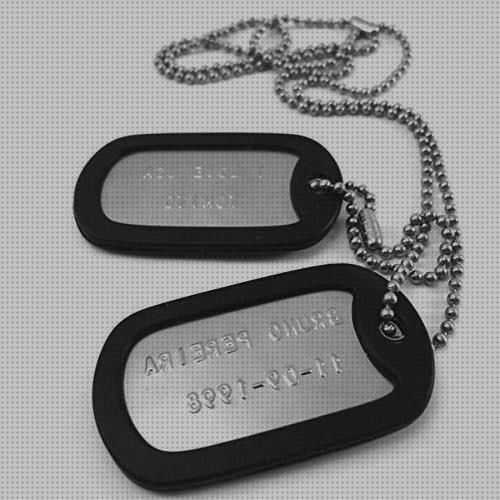 Review de chapas militares acero inoxidable
