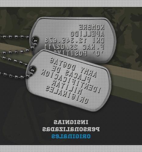 Review de chapas militares de identificacion