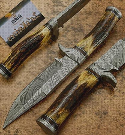 Las mejores marcas de hojas cuchillo damasco caza