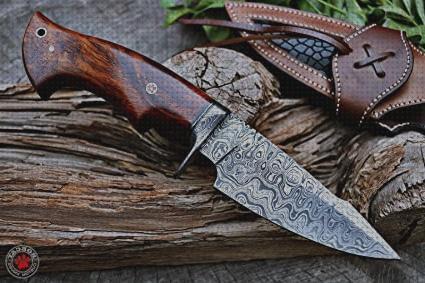 Review de cuchillo damasco caza