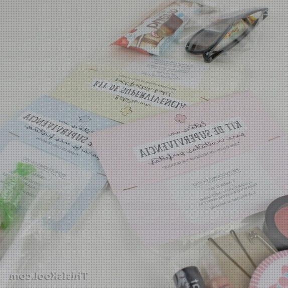 Las mejores marcas de descargables kit supervivencia