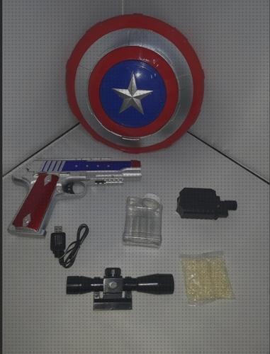 ¿Dónde poder comprar pistola laser escudo y pistola laser capitan américa?