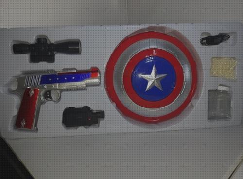 Las mejores pistola laser escudo y pistola laser capitan américa