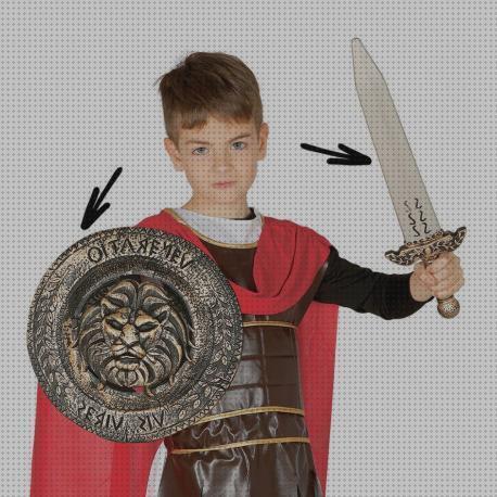 Las mejores espadas espada y escudo de gladiador de niño