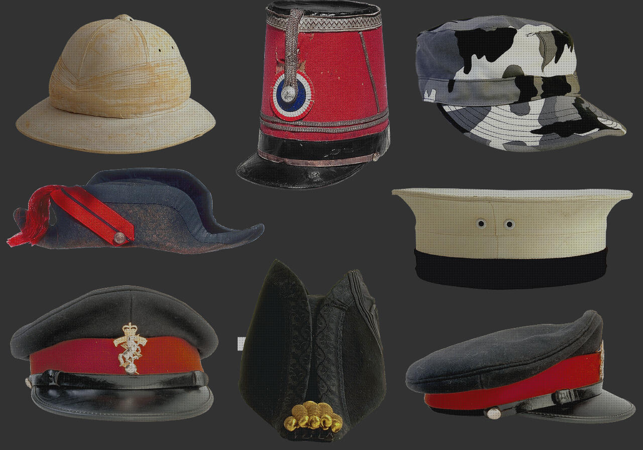 TOP 18 gorras militares del mundo