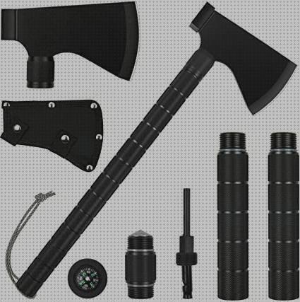 Review de hachas con kit de supervivencia