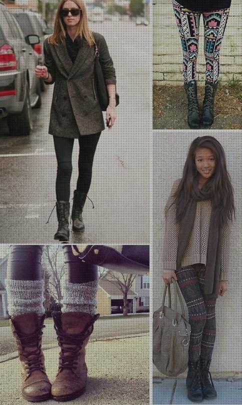 Review de leggins con botas militares