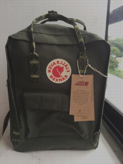 Review de mochila kanken verde militar