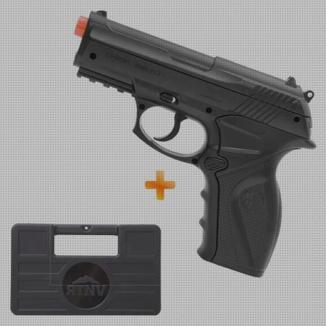Review de pistola airsoft co2 wingun c11
