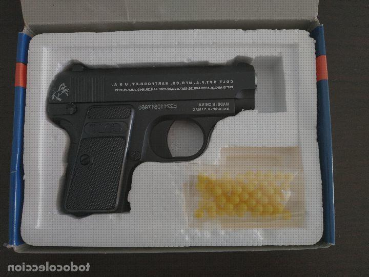 Review de pistola airsoft colt 25