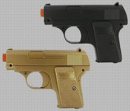 TOP 32 pistolas airsoft doradas