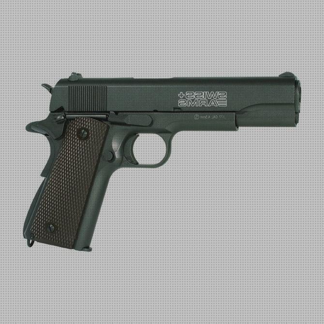 Review de pistola airsoft full metal mais potente