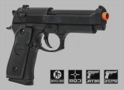 Opiniones de las 38 mejores Pistolas Airsoft Gun P818