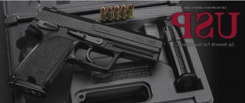 Las mejores 27 Pistolas Airsoft H K Usp Plateadas Tokyo Marui