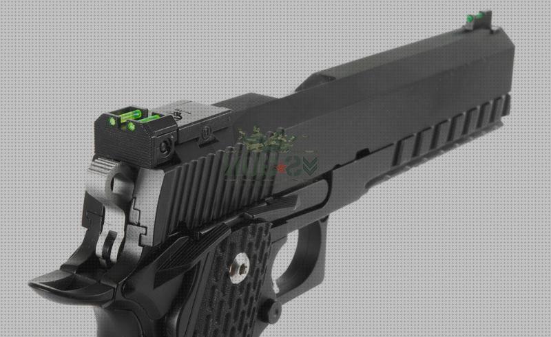 Review de pistola airsoft kp 06 kjw