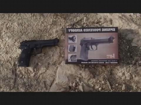 Opiniones de las 24 mejores Pistolas Airsoft M92f Spring