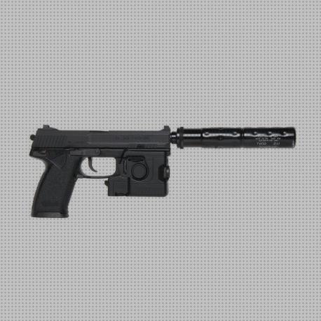 Review de pistola airsoft mk23 socom de gas