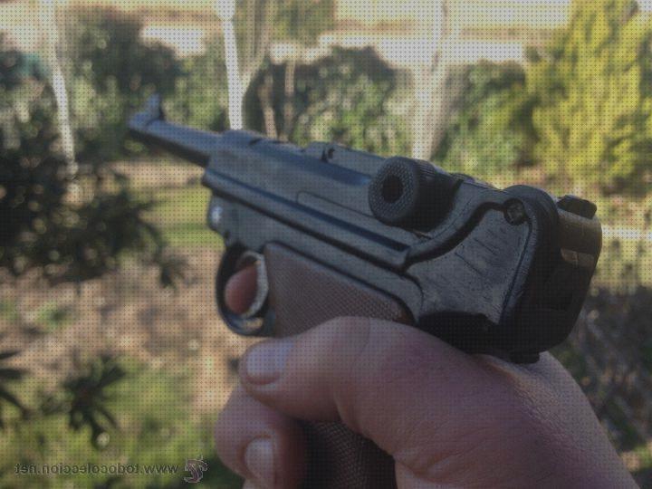 Review de pistola airsoft muelle luger