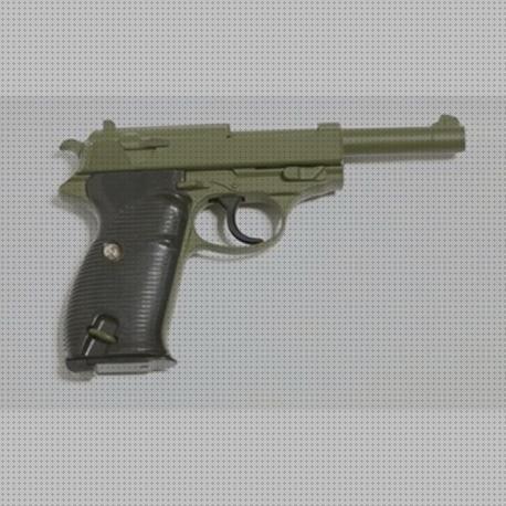 Review de pistola airsoft p38 full metal