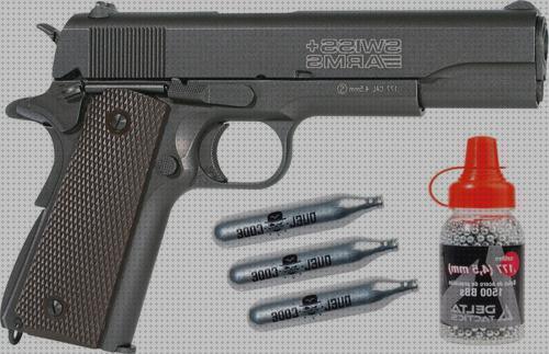 Las 29 Mejores Pistolas Balines 1911 Blowback Swiss Arms