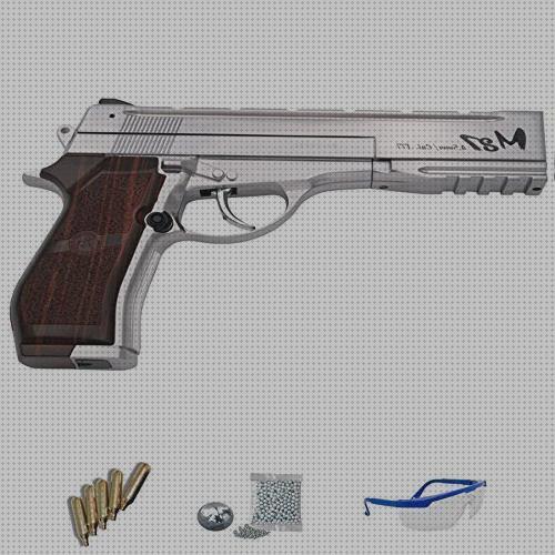 Análisis de las 43 mejores Pistolas Balines Aires Comprimidos Ppk