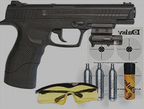 Review de pistola balines co2 balines daños