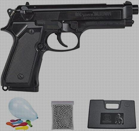Review de pistola bolas acero