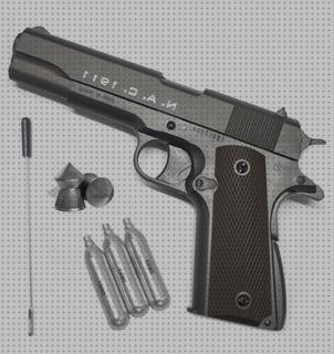 Análisis de las 44 mejores Pistolas Co2 Balines Plomos 1911 Full Metales