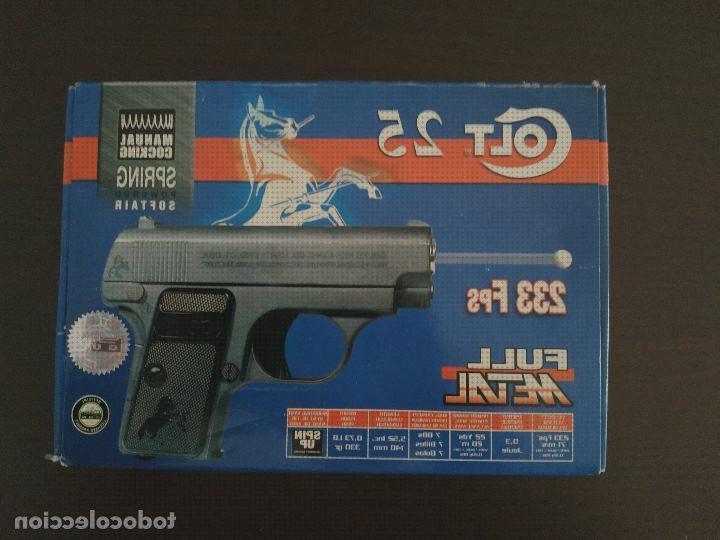 Review de pistola colt airsoft full metal
