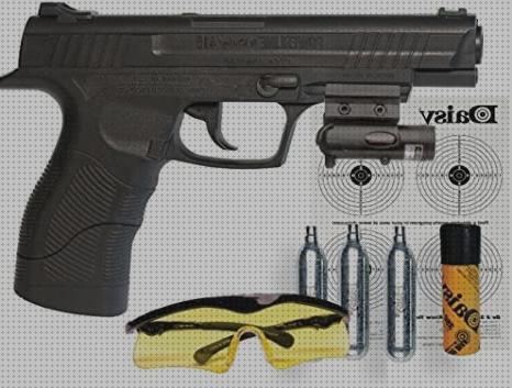 Pistola Aire Comprimido Daisy 415 + Mira Laser + Balines y Blancos