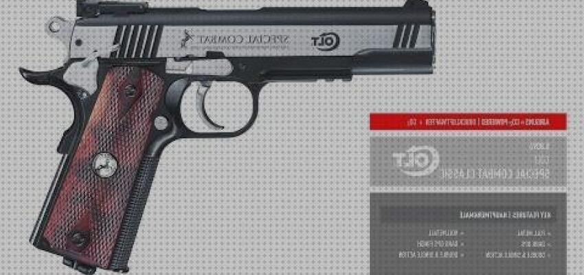 Review de pistola de balines colt special combat