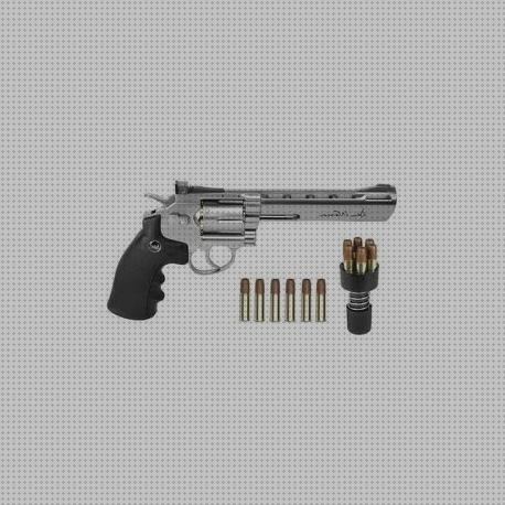 Review de pistola de bolas revolver