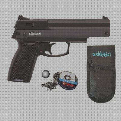 Review de pistola de perdigones y balines de muelle
