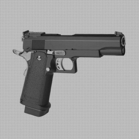 Las mejores 12 Pistolas Golden Eagle Hi Capas 5 1 Gases Negras