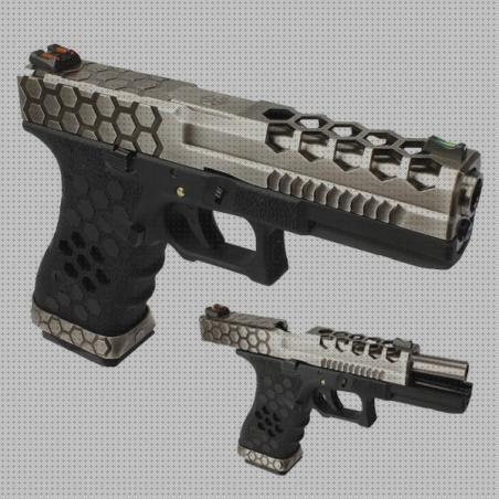 Las 18 Mejores Pistolas Ics Airsoft Platas Negros