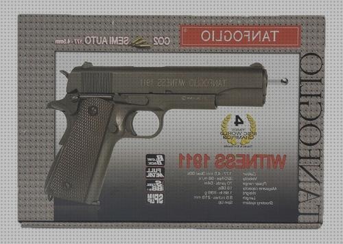 Las mejores co2 pistola tanfoglio witness 1911 gas co2 4 5mm