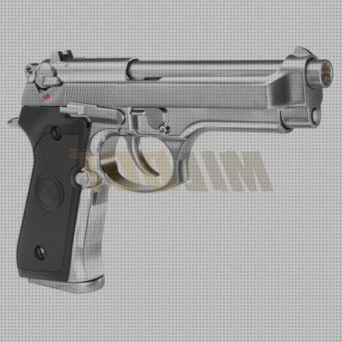 Opiniones de las 34 mejores Pistolas Airsoft Beretta 92 Plateadas