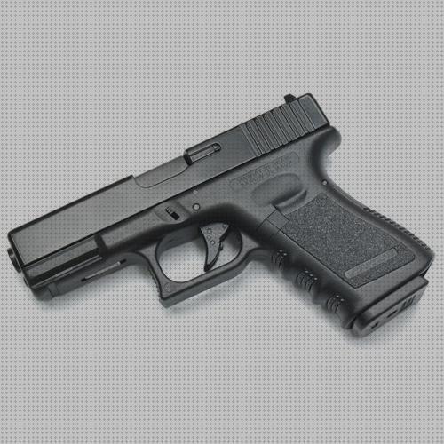Review de pistolas airsoft gas componentes