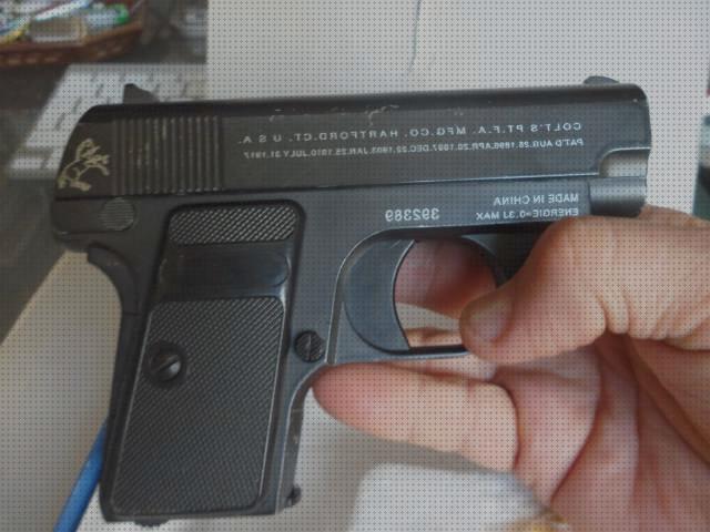 Review de pistolas de perdigones de plastico